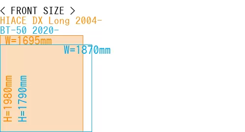 #HIACE DX Long 2004- + BT-50 2020-